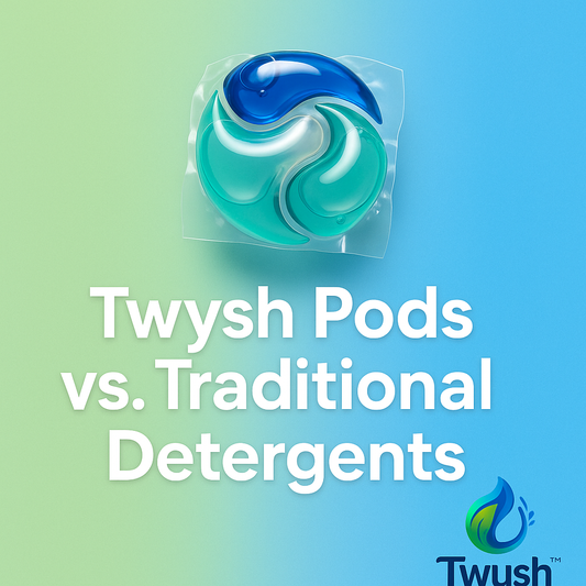 “What are laundry pods & how do they work?”“Twysh vs traditional detergent – what’s better?”