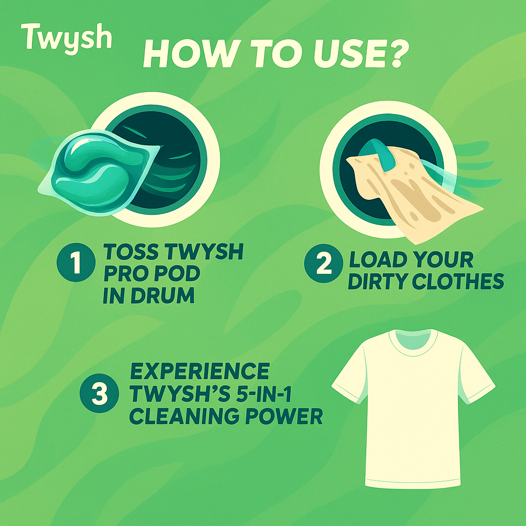 Twysh Pro Monthly Jar – 500g (34 Pods)